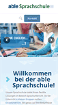 Mobile Screenshot of able-halle.de